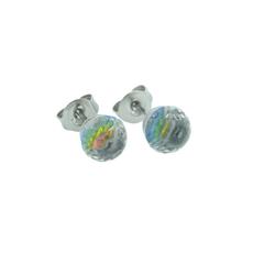Prismatic Color Changing Earrings <br> Safe Surgical Stainless <br> Steel Posts

