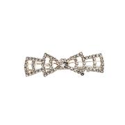 Rhinestone Bow Barrette