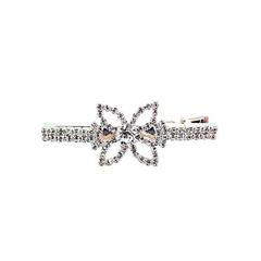 Rhinestone Butterfly Barrette