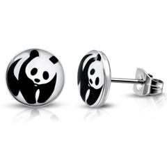 Panda Bear <br> Medical Grade Surgical Stainless <br> Steel Posts