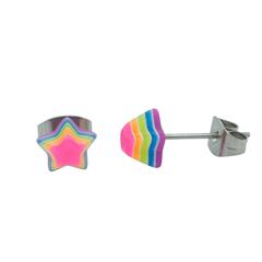 Multilayer Colorful Star <br> Medical Grade Surgical Stainless <br> Steel Posts