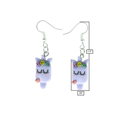 Unicorn Popsicle Earrings <br> Hypolallergenic <br> Nickel & Lead Free <br>
Safe For Sensitive Ears